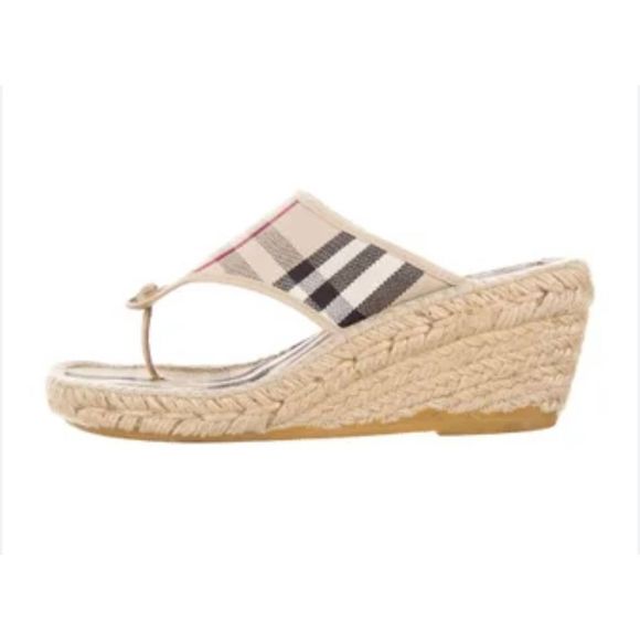 Burberry Novacheck block wedge - Picture 1 of 9